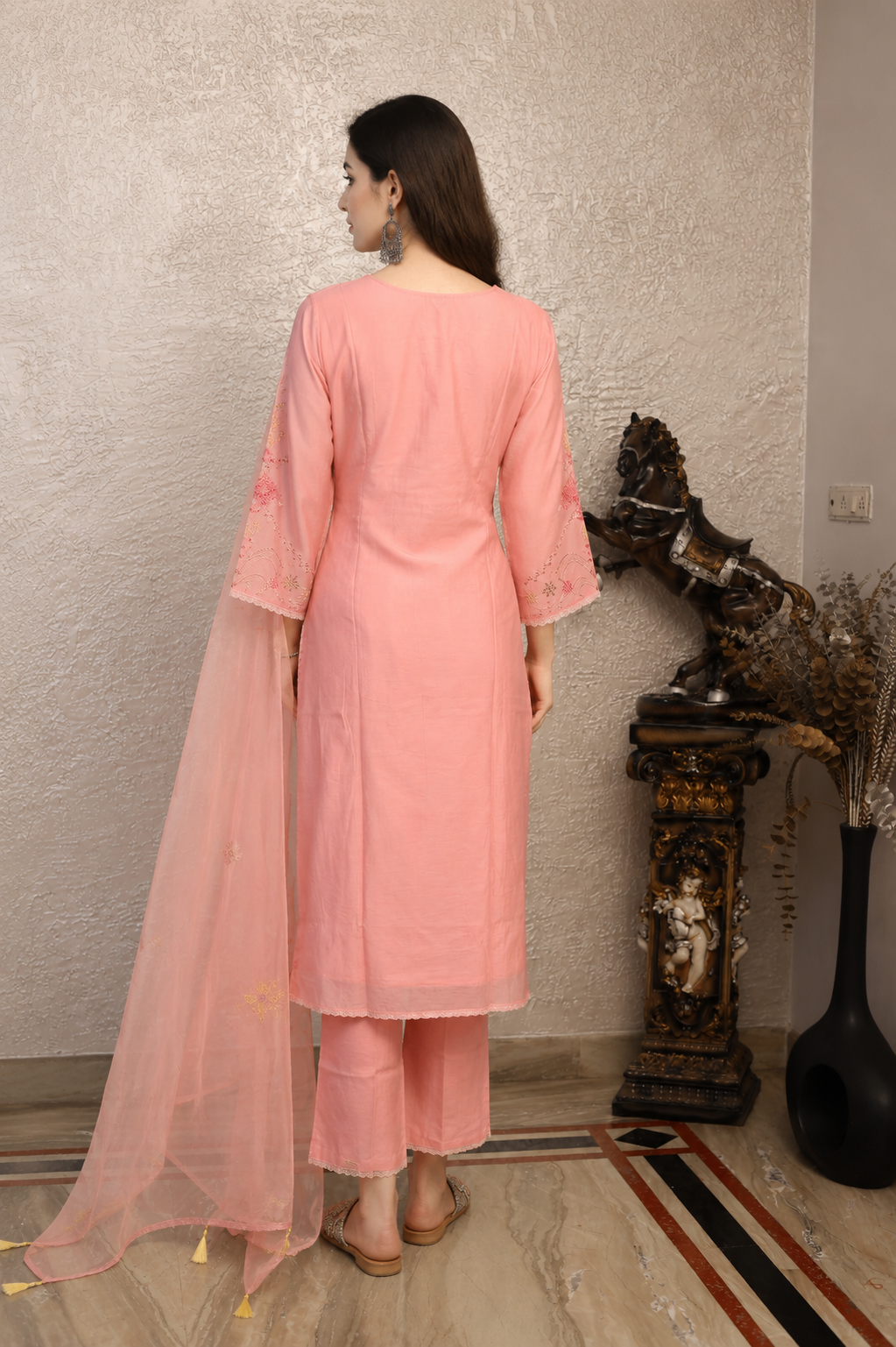 Peach Suit