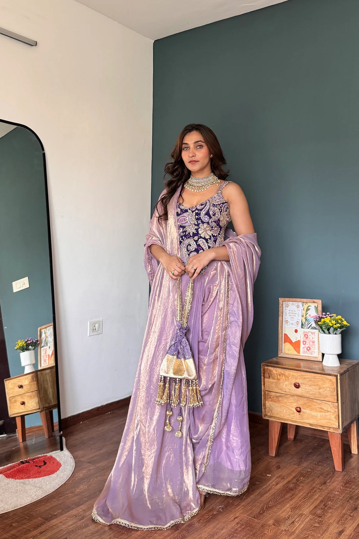 Drape Corset Saree