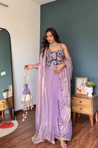 Drape Corset Saree