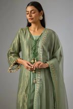 Zari Peplum Suit